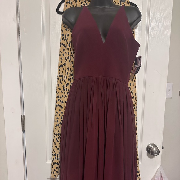 Dress the population Alicia Fit and Flare dress - Picture 3 of 5